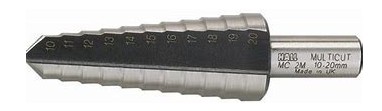 Konisk Trappuborur MC1M 4-12mm