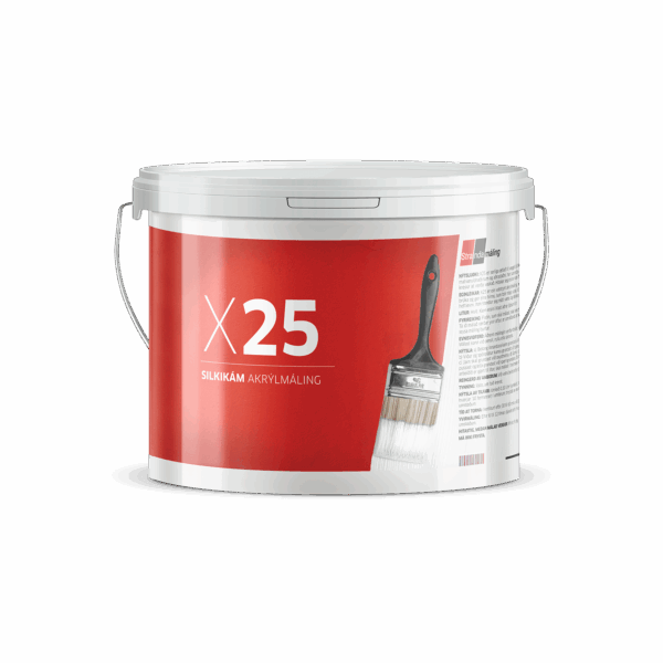 Strandamáling X25 Vátrúm/Industri Hvítt 5L