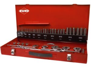 Ruko Gevindskerisett M3-M20