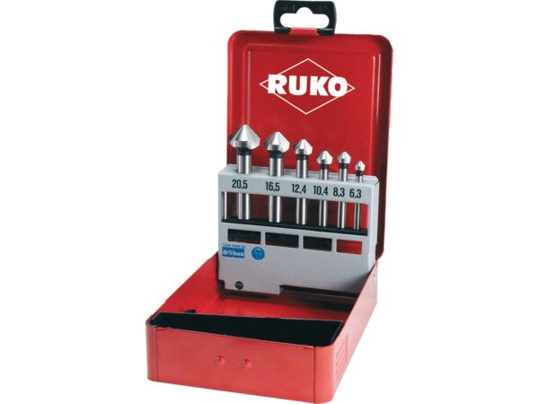 Ruko Undirsenkarasett HSS 90° 6,3-20,5