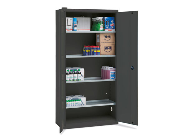 Blika Kemiskáp v/ 4 Hyllum RAL7016
