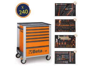 Beta Amboðsvognur v/ 7 Skuffum - 240 Deilir