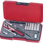 Teng tools 1/4" Topplyklasett 35 Deilir Tummar