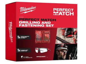 Milwaukee Shockwave sett - Borsett & Trygdarbrillur