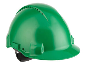 3M G3000 Trygdarhjálmur Grønur