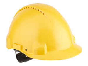 3M G3000 Trygdarhjálmur Gulur