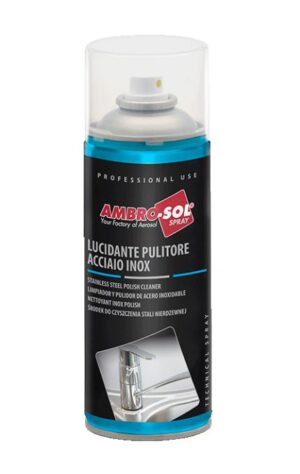 Ambro-Sol Rustfrítt stál Polering spray 400ml
