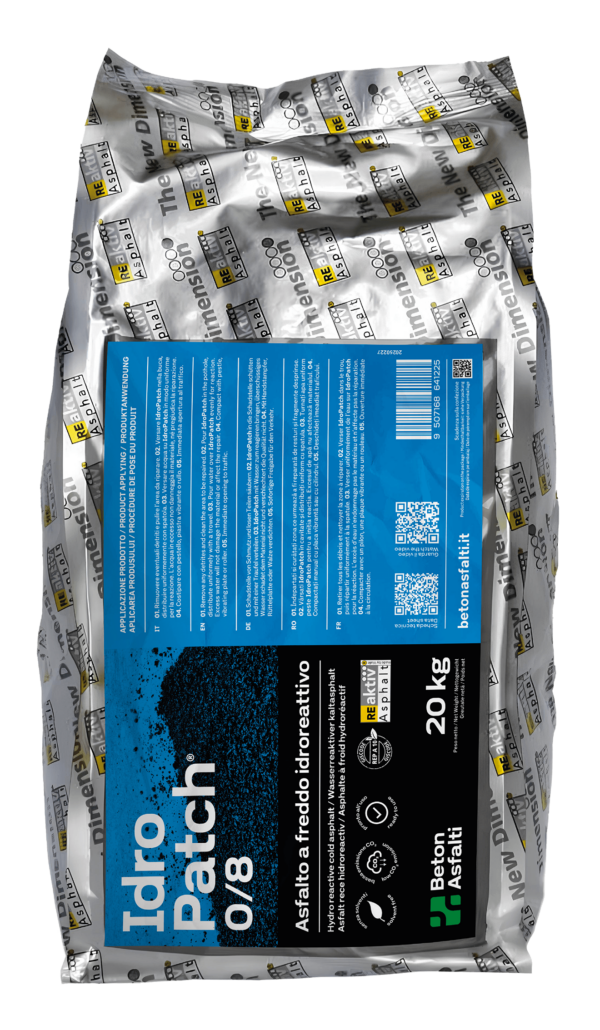 Idropatch 0/8 Kalt Rep.Asfalt 16kg